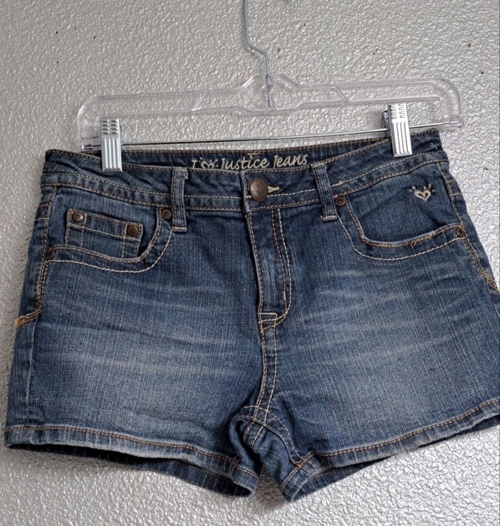 Justice Women's Jean Short  Size 12.5
